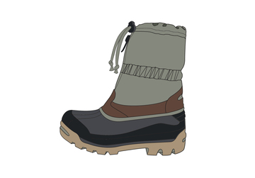 Winter rubber boots